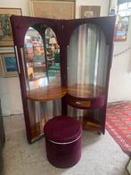 Vintage kaptafel dressing tube Luigi Massoni Poltrona Frau., Huis en Inrichting, Ophalen of Verzenden, Hout, Minder dan 100 cm