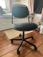 Zwarte bureaustoel Ikea, Huis en Inrichting, Ophalen, Gebruikt, Zwart, Bureaustoel