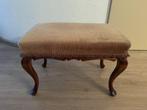 Retro voetenbankje, Huis en Inrichting, Minder dan 50 cm, 50 tot 75 cm, Hout, Ophalen of Verzenden