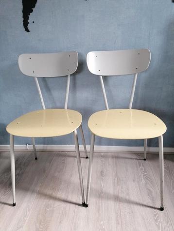 Vintage Jaren 60 Stoeltjes - Set of Los te Koop beschikbaar voor biedingen