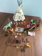 Indianenkamp Playmobil (wigwam western), Kinderen en Baby's, Speelgoed | Playmobil, Ophalen of Verzenden, Zo goed als nieuw