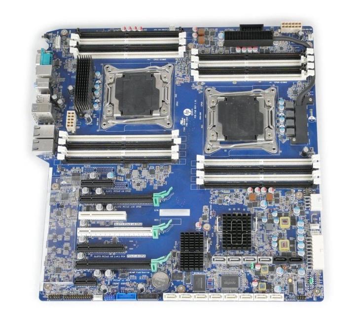 FOR HP Z840 Workstation X99 Dual Channel Motherboard 761510-, Computers en Software, Moederborden, Gebruikt, DDR3, Verzenden