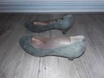 2-Bizzy Donkergroene Pumps Maat 42, Pumps, Verzenden, Zo goed als nieuw, 2-bizzy