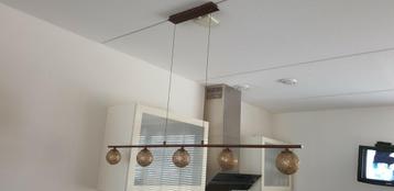 Hanglamp in brons uitvoering