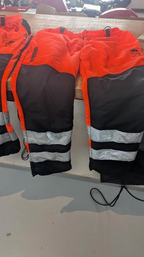 Kettingzaag broek Sip oranje met RWS striping klasse 1, Tuin en Terras, Werkkleding, Zo goed als nieuw, Heren, Broek, Ophalen of Verzenden