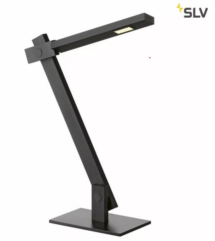 3x SLV Mecanica Plus TL LED tafellamp (1002404) in zwart., Huis en Inrichting, Lampen | Tafellampen, Nieuw, 50 tot 75 cm, Ophalen