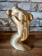 Beeld torso vrouw ca 20cm goed kleurig, Ophalen of Verzenden, Zo goed als nieuw, Mens