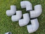 Diverse pvc hulpstukken, Doe-het-zelf en Verbouw, Ophalen, Bochten, Pvc, Nieuw