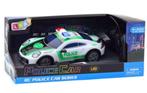 Politieauto Sport RC Drift LED-verlichting 1:22, Ophalen of Verzenden, Zo goed als nieuw, Afstandsbediening
