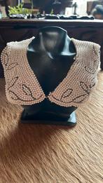 Antiek  kralen kraagje, Antiek en Kunst, Ophalen of Verzenden, Dames