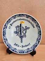 Delfts blauw militair herinneringsbord, Ophalen of Verzenden
