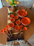 Vintage jaren 60/70 Emsa snack/sla set, Ophalen, Huis en Inrichting