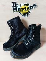 Dr. Martens Vegan 1460 Black, Crushed Velvet Maat: 37 UK4, Kleding | Dames, Schoenen, Nieuw, Lage of Enkellaarzen, Ophalen of Verzenden