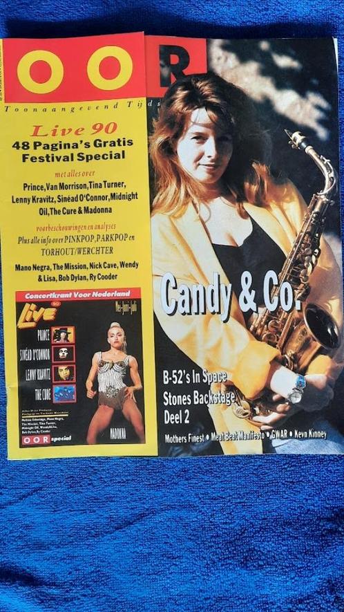 OOR 10-1990 Candy Dulfer B52'S The Rolling Stones Mothers Fi, Boeken, Tijdschriften en Kranten, Zo goed als nieuw, Muziek, Film of Tv