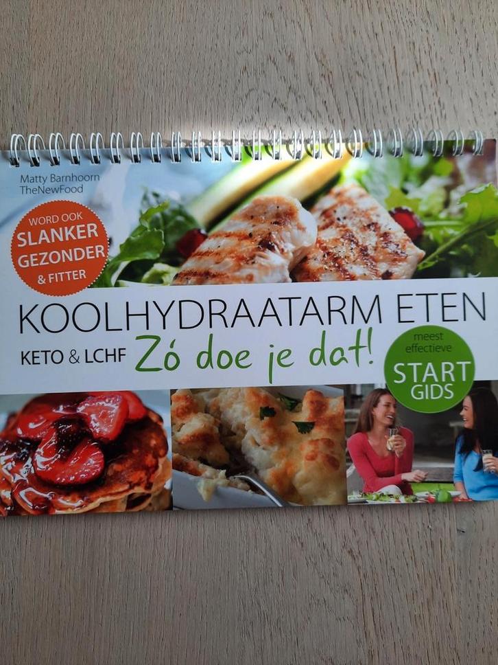 4x Koolhydraatarm eten, zo doe je dat! - Matty Barnhoorn, Boeken, Kookboeken, Zo goed als nieuw, Gezond koken, Ophalen of Verzenden