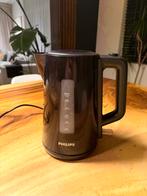 Philips Elektrische Waterkoker - Zwart, 1 tot 2 liter, Ophalen of Verzenden, Gebruikt, Draadloos