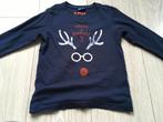98 / 104 Hema kerstshirt lange mouw, Ophalen of Verzenden, Zo goed als nieuw, Jongen