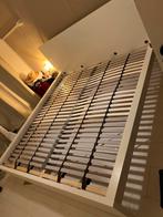 IKEA malm tweepersoonsbed 180x200 INCL lattenbodem, Huis en Inrichting, Slaapkamer | Bedden, Ophalen, Wit, Tweepersoons, Zo goed als nieuw