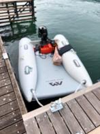 Leuk rubber boot 5 suzuki  viertakt trailer  tank exstra, Watersport en Boten, Rubberboten, Overige merken, Ophalen of Verzenden