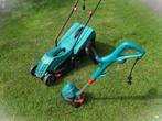 Bosch grasmaaier en grastrimmer, Ophalen, Cirkelmaaier, Elektrische grasmaaier, Zo goed als nieuw