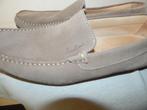Corneliani suede loafers beige zand tint rubber zool 42, Loafers, Verzenden, Gedragen, Overige kleuren