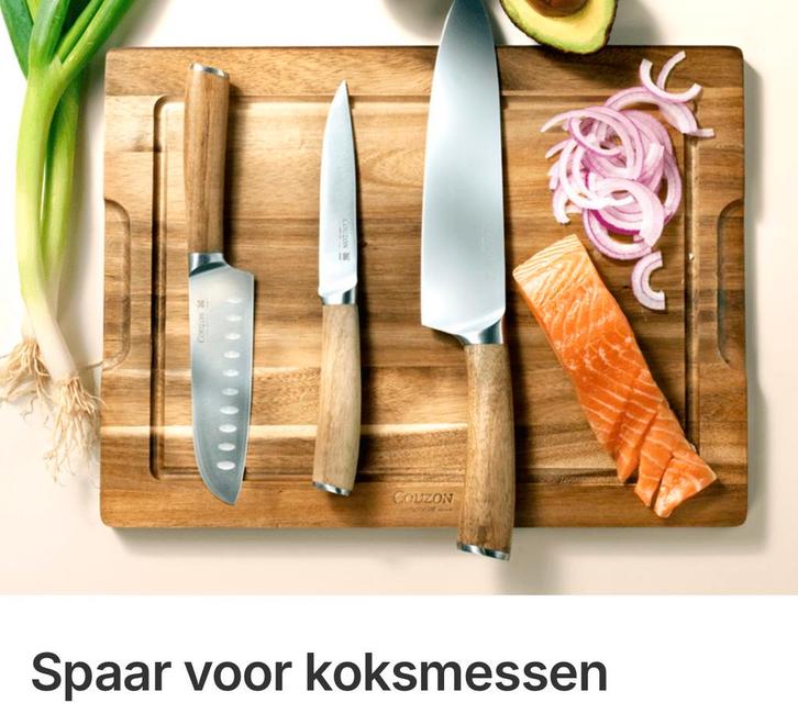 Picnic kokmessen, Hobby en Vrije tijd, Spaarzegeltjes, Voorwerp of Figuurtje, Overige soorten, Ophalen