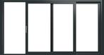 Aluminium Hefschuifpui  B400 H215cm, Doe-het-zelf en Verbouw, Kozijnen en Schuifpuien, Ophalen of Verzenden, Inclusief glas, Schuifpui