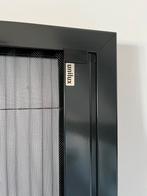 Unilux plisse hor kleur zwart/grijs ral7021, Doe-het-zelf en Verbouw, Deuren en Horren, Ophalen, Gebruikt, Overige typen
