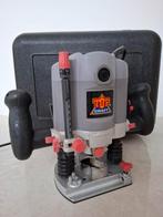 Zware bovenfrees 1200W, Topcraft TBF-1200N in stevige koffer, Ophalen, Topcraft, Zo goed als nieuw, Bovenfrees