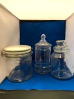 Glazen Voorraadpotten *, Niet bekend, Niet bekend, Ophalen of Verzenden, Zo goed als nieuw