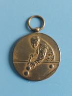 Penning biljarten kampioen 7e klasse, Ophalen of Verzenden, Brons, Nederland