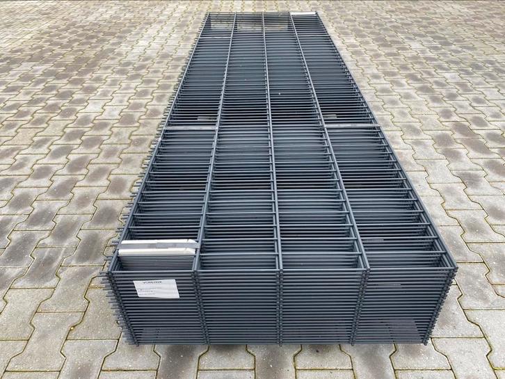 30 meter dubbelstaafmat hekwerk, hoogte 83 centimeter!, Tuin en Terras, Tuinhekken en Hekwerk, Zo goed als nieuw, Dubbelstaafmat hekwerk