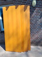 Stompe eiken fineer binnendeuren, Doe-het-zelf en Verbouw, Deuren en Horren, Ophalen, Gebruikt, 80 tot 100 cm, Binnendeur