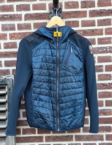 PARAJUMPERS blauw doorgestikte jas Y-M beschikbaar voor biedingen