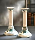 Porceleyne Fles kandelaars Delft voor Stork N.V. 1968, Ophalen of Verzenden, Keramiek of Aardewerk