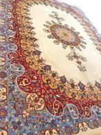 Groot Perzisch tapijt handgeknoopt vloerkleed 340x250 cm, 200 cm of meer, Crème, 200 cm of meer, Rechthoekig