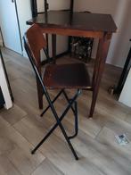 Ikea bjorkudden bartafel incl 2 barstoelen, Huis en Inrichting, Ophalen, Gebruikt