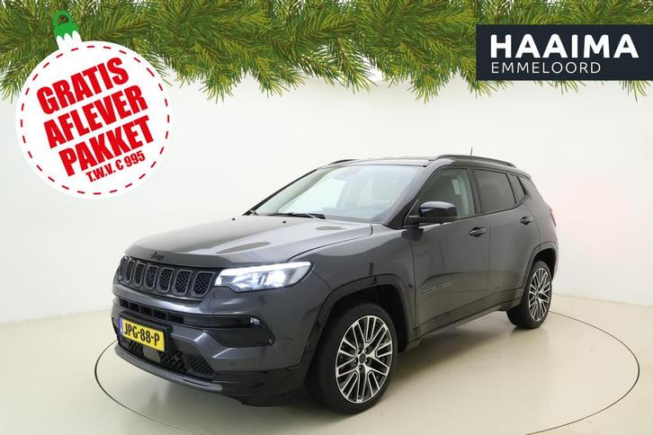 Jeep Compass 1.5T e-Hybrid S | Automaat | Rondomzicht Camera, Auto's, Jeep, Bedrijf, Te koop, Compass, 360° camera, ABS, Achteruitrijcamera