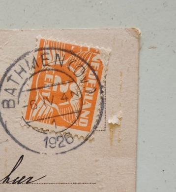 Postzegel 2 Cent gestempeld in 1926 beschikbaar voor biedingen