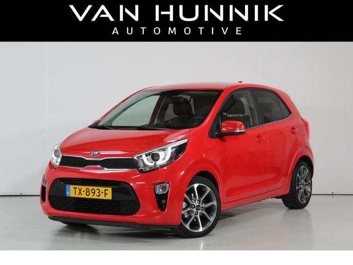 Kia Picanto 1.0 CVVT Design Edition | Camera | Navi | Leder, Auto's, Kia, Bedrijf, Te koop, Picanto, ABS, Achteruitrijcamera, Airbags