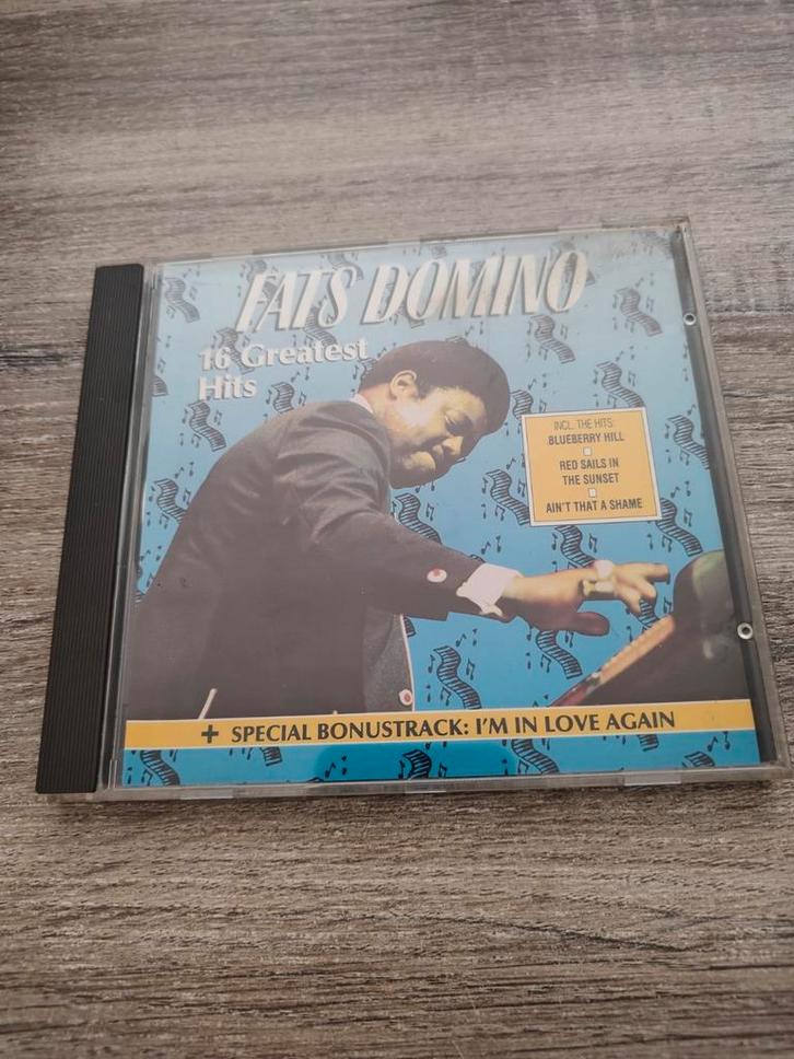 Fats Domino - 16 Greatest Hits CD, Cd's en Dvd's, Cd's | Jazz en Blues, Zo goed als nieuw, Blues, 1980 tot heden, Ophalen of Verzenden