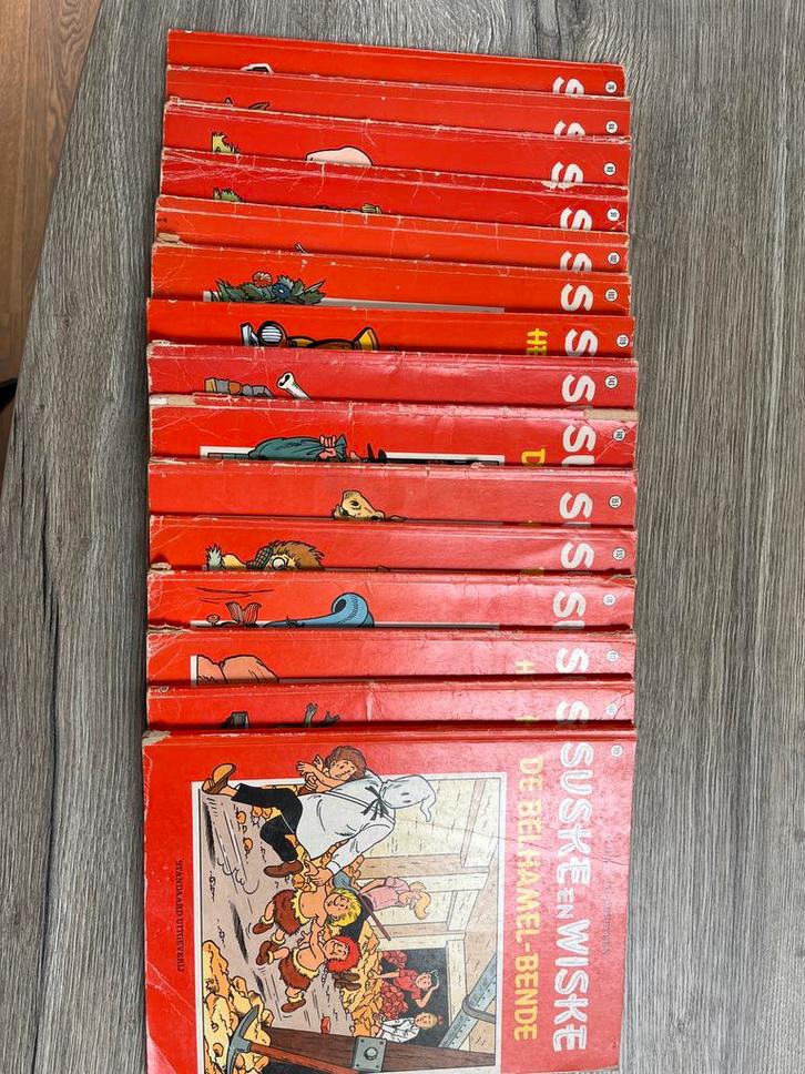 Suske en Wiske (15 stuks), Boeken, Stripboeken, Gelezen, Meerdere stripboeken, Ophalen of Verzenden