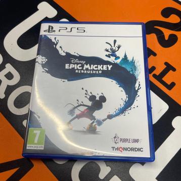 PS5 Disney Epic Mickey Rebrushed beschikbaar voor biedingen