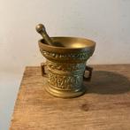 Bronzen Vijzel Vintage, Antiek en Kunst, Ophalen of Verzenden, Brons