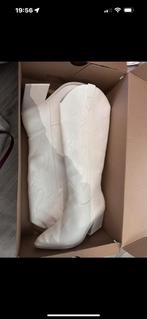 Witte Vegan Leren Western Laarzen - Maat 41, Hoge laarzen, Wit, Nieuw, Madden girl