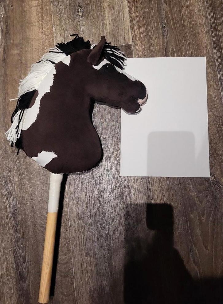 Mooie handgemaakte hobby horse - bont bruin, Kinderen en Baby's, Speelgoed | Overig, Nieuw, Jongen of Meisje, Ophalen of Verzenden