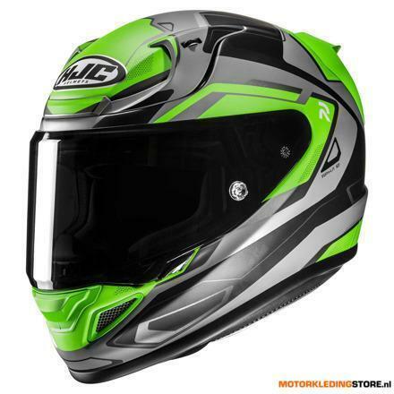 HJC RPHA 12 Brels Integraalhelm, Groen-Zwart, Motoren, Kleding | Motorhelmen, Nieuw met kaartje, Ophalen of Verzenden