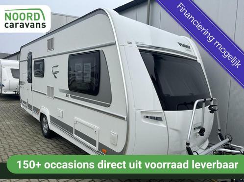 FENDT SAPHIR 515 SKM DWARSBED + STAPELBED + TREINZIT + MOVER, Caravans en Kamperen, Caravans, Bedrijf, tot en met 5, 1250 - 1500 kg