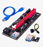 PCI-E 1X naar 16X Riser Adapter – USB 3.0 – 60cm Kabel, Computers en Software, Ophalen of Verzenden, Zo goed als nieuw, Overige typen