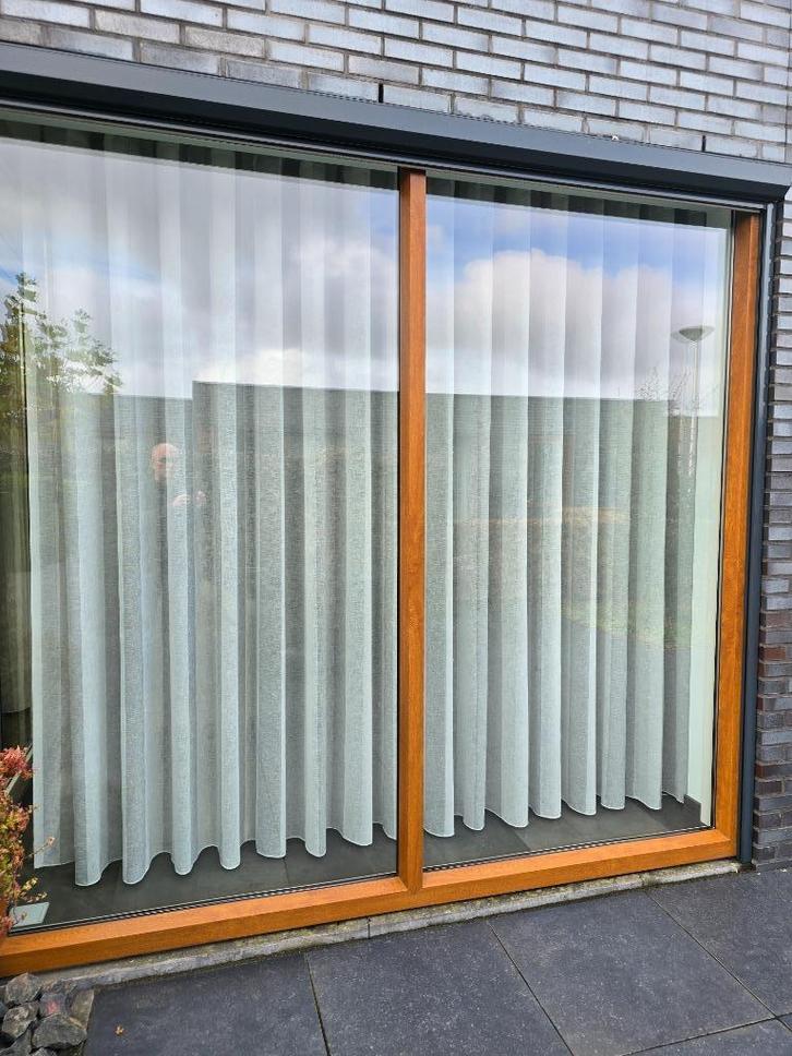 gordijnen inbetween amber kl 91, Huis en Inrichting, Stoffering | Gordijnen en Lamellen, Gebruikt, 200 cm of meer, 200 cm of meer